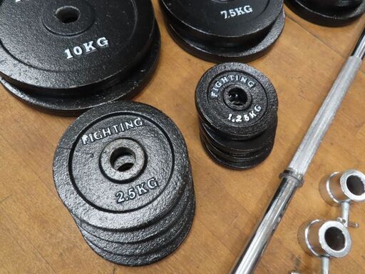 ♪FIGHTING ROAD/ファイティングロード バーベル ウェイト60kg♪