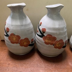 徳利2本　　ぐい呑み5個の画像