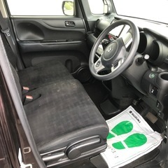 お買い得車‼️28年　N-BOX G Lパッケージ　ブレーキサポート　リアテーブル　リアサンシェード　ナビ　バックカメラ　ETC 内装ブラック　の画像