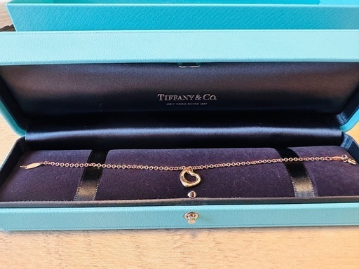 【新品・付属品付】ティファニー Tiffany オープン ハート ブレスレット