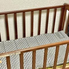 KATOJI ベビーベッド+マットレスの画像