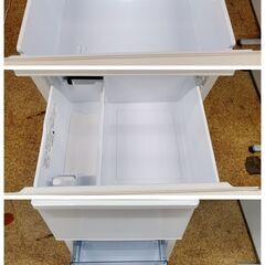 AQUA 4ドア冷凍冷蔵庫 368L 2023年製 AQR-V37N(W)-1形 右開き 自動製氷機能 旬鮮チルドの画像