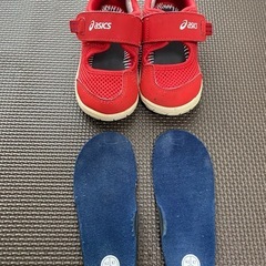 asics キッズサンダルスクスク　14.5cmの画像