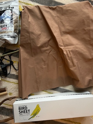 鳥用 セキセイインコ 透明ケージ 飼育道具一式