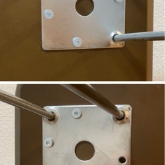 テーブル（正方形）お譲りしますの画像
