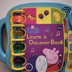Peppa Pig Learn & Discover Book 音声遊び本の画像