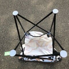 ロゴス　キャンプ椅子×２脚　おしゃれなカモフラージュ柄