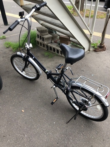 20インチ6段切替付き折りたため自転車