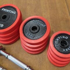 ♪FIGHTING ROAD/ファイティングロード ダンベル 20kg×2＝40kg♪②の画像