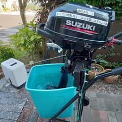 二馬力船外機　SUZUKI DF2  ※要オーバーホール　※引き...