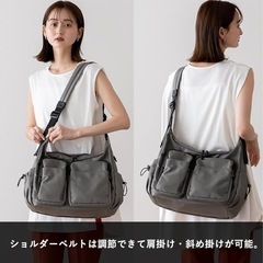 新品　ナイロン　ショルダーバッグの画像