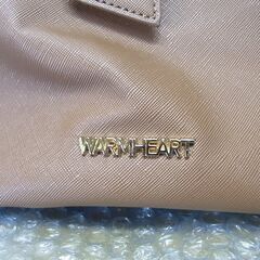 レディース リック ベージュ WARMHEART　幅高さ約25cm 中古品 ☆1の画像