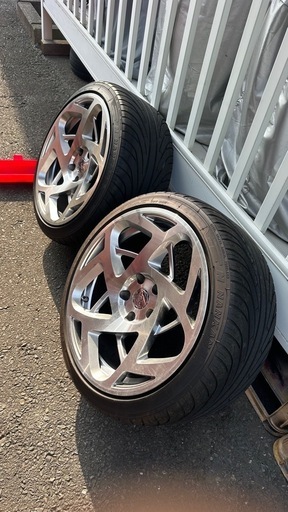 JNCホイール　9.5j+35 ４本