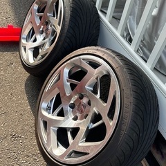 JNCホイール　9.5j+35 ４本