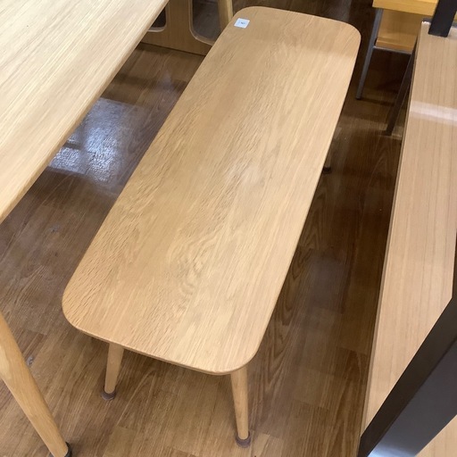 無印良品　ベンチダイニング4点セット　【トレファク　川越点】
