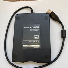 USBフロッピーディスクドライブ バッファロー 1000円の画像