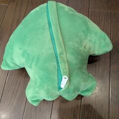 スプラトゥーン イカ クッション リバーシブル ぬいぐるみの画像