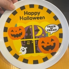 ハロウィンお皿の画像