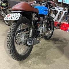 ホンダHONDA CB50 JX　カフェレーサー仕様 部品取り丸車ありの画像