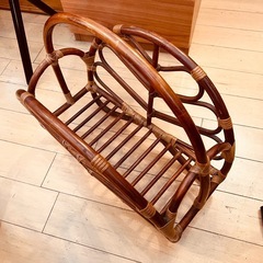 JF0648 レトロ　マガジンラックの画像