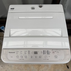 パナソニック 洗濯機 7k 23年制 配送3000~の画像