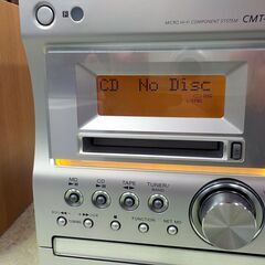 現状品 ソニー CD/MD/カセットコンポ CMT-M333NT ミニコンポ 2003年製 SONY オーディオ 西岡店 の画像