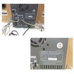 現状品 ソニー CD/MD/カセットコンポ CMT-M333NT ミニコンポ 2003年製 SONY オーディオ 西岡店 の画像