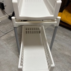 ニトリNスライドトレー2段ラックの画像