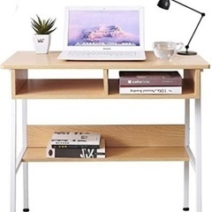 パソコンデスク PC机 勉強机 引き出し付き シンプル 幅80*...