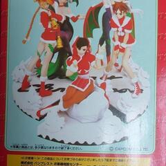 CAPCOM  キャラクター　クリスマスサンタガール  フィギュア　3箱の画像