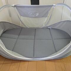 西川　ベビーベッド　コンパクトベッド　スヌーピー