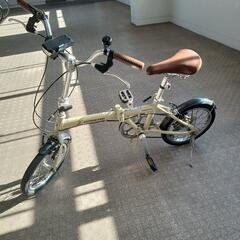 折りたたみ自転車6変速ギアの画像