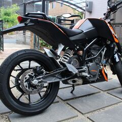 岡山発 KTM　DUKE125　自賠責保険有りの画像