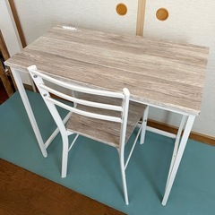おしゃれ　デスクチェアセット