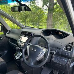 仙台☆H26セレナ2WD後期ハイウェイスターS-HYBRID.車検取り立て☆102000km☆パールホワイト！充実装備！の画像