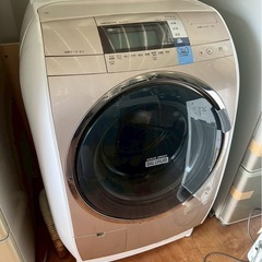 (運搬費込み)日立 17kg ドラム式洗濯機‼️ 機能異常あり