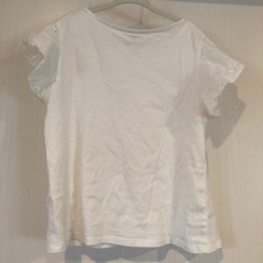 130cm 白シャツの画像
