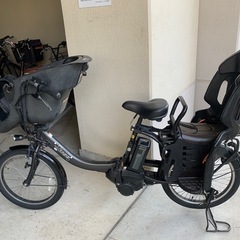 ヤマハ電動自転車三人乗り　2020年