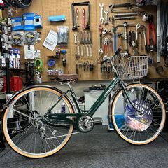 【新車】ステンレスパーツ多用のシティサイクル✨通勤・通学にオススメです！の画像