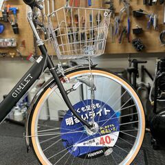 【新車】ステンレスパーツ多用のシティサイクル✨通勤・通学にオススメです！の画像