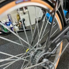 【新車】ステンレスパーツ多用のシティサイクル✨通勤・通学にオススメです！の画像