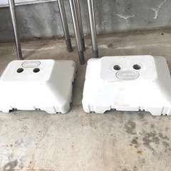 物干し台　屋外　ステンレス　 ベース付き　の画像
