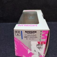 エムテック 1/43日産マーチカブリオレ ミニカーの画像