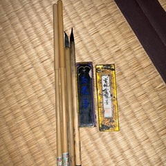 【取引中】書道　筆　墨　習字の画像