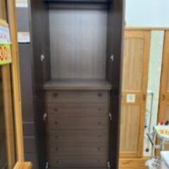 ///　値下げしました！　///　ID:576292　洋タンス　※扉の閉まりが悪いの画像