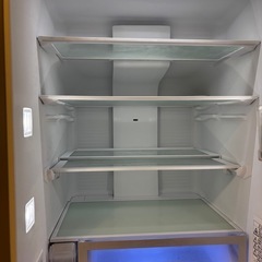 Panasonic 冷蔵庫 450L 大容量 NR-E454PX ガラストップ パナソニック 
の画像