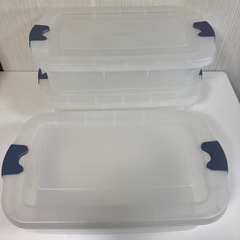 受け渡し予定済 ‼️大特価‼️②衣装ケース 衣類収納 プラケース 3個セット その他多数出品中✨️の画像
