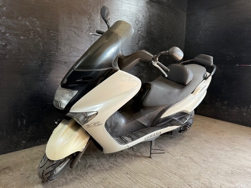 ★支払総額4.2万円★定休日なし！いつでも現車確認可能です！ ヤマハ マジェスティ125FI 白 LEDヘッドライト！ 車格大きい125cc！ 4ストインジェクション！ 集中キー！