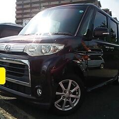 ☆車検２年付☆H23 タントカスタム　138200キロ　スマートキー　ＣＤデッキ スライドドア　電動格納ウィンカーミラー　１４インチアルミの画像