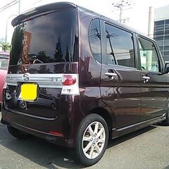 ☆車検２年付☆H23 タントカスタム　138200キロ　スマートキー　ＣＤデッキ スライドドア　電動格納ウィンカーミラー　１４インチアルミの画像